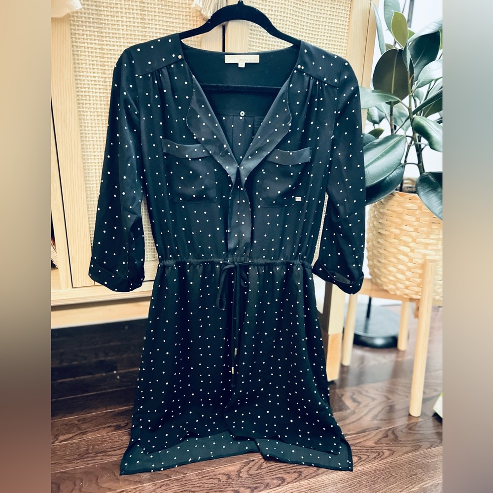 Monk & Lou quarter sleeve shirt dress